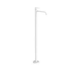 Monomando lavabo a suelo STUDY-TRES blanco mate - 26285305BM - Tres