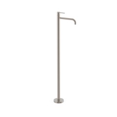 Monomando lavabo a suelo STUDY-TRES acero - 26285305AC - Tres