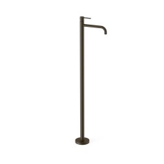 Monomando lavabo a suelo STUDY-TRES negro bronce - 26285305KMB - Tres