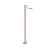 Monomando lavabo a suelo STUDY-TRES oro rosa mate - 26285305OPM 1