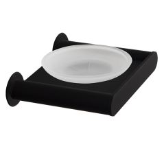 Jabonera pared ERGOS negro mate - SOP02NM - Ramón Soler