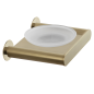 Jabonera pared ERGOS oro cepillado - SOP02OC