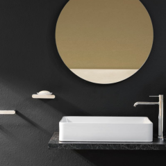 Jabonera pared ERGOS cromo - SOP02