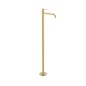 Monomando lavabo a suelo STUDY-TRES oro mate - 26285305OM