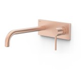 Monomando lavabo empotrado STUDY-TRES oro rosa mate - 2623003*OPM 3