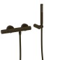 Monomando ducha STUDY-TRES negro bronce - 26116701KMB