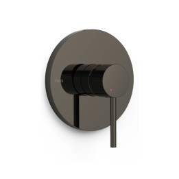 Monomando ducha empotrado 1-vía STUDY-TRES RAPID-BOX negro metalizado - 26227810KM 1