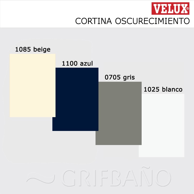 Color Dml Cortina de oscurecimiento VELUX eléctrica DML (color estándar)