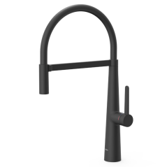 Monomando fregadero TRES FLEXIBLE negro mate - 23048702NM - Tres