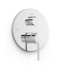 Monomando ducha empotrado 3-vías RAPID-BOX cromo - 26227310 1