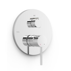 Monomando ducha empotrado 3-vías RAPID-BOX cromo - 26227310 - Tres