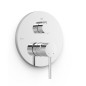 Monomando ducha empotrado 3-vías RAPID-BOX cromo - 26227310