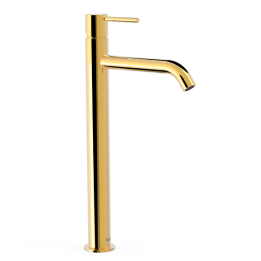 Monomando lavabo alto XL STUDY-TRES oro brillo - 26230801OR 1