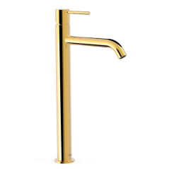 Monomando lavabo alto XL STUDY-TRES oro brillo - 26230801OR - Tres