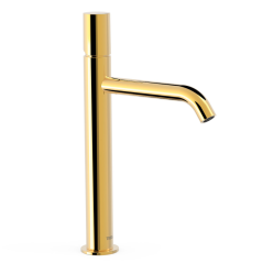 Monomando lavabo alto STUDY-TRES oro brillo - 26130701OR - Tres
