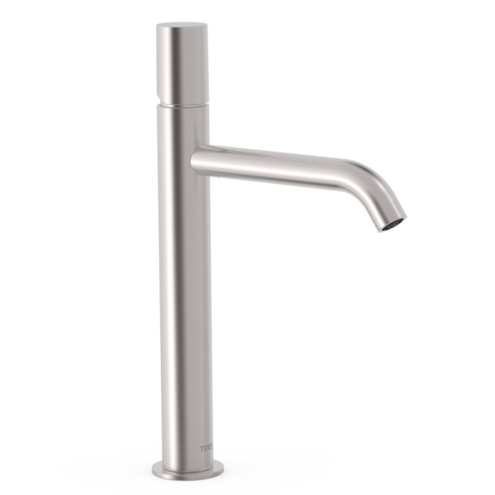 Monomando lavabo alto STUDY-TRES acero - 26130701AC 1