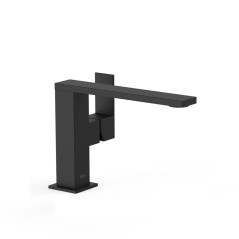 Monomando lavabo maneta lateral CUADRO-TRES negro mate - 00620501NM - Tres