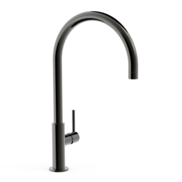 Monomando lavabo alto XL STUDY-TRES negro metalizado - 26290401KM 1