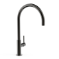 Monomando lavabo alto XL STUDY-TRES negro metalizado - 26290401KM