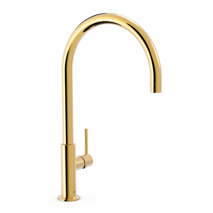 Monomando lavabo alto XL STUDY-TRES oro brillo - 26290401OR 1