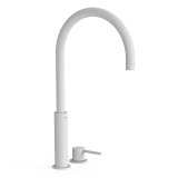 Monomando lavabo alto STUDY-TRES blanco mate - 26110502BM 1