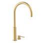 Monomando lavabo alto STUDY-TRES oro mate - 26110502OM