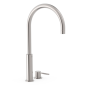 Monomando lavabo alto STUDY-TRES acero - 26110502AC