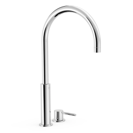Monomando lavabo alto STUDY-TRES cromo - 26110502 1