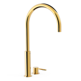 Monomando lavabo alto STUDY-TRES oro brillo - 26110502OR 1