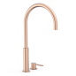 Monomando lavabo alto STUDY-TRES oro rosa mate - 26110502OPM