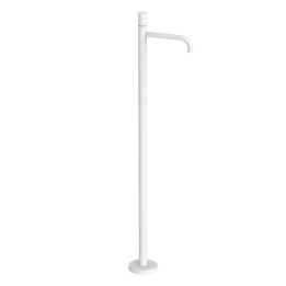 Monomando lavabo a suelo STUDY-TRES blanco mate - 26285306BM 1