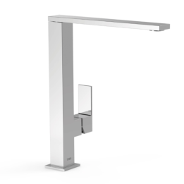 Monomando lavabo alto maneta lateral CUADRO-TRES cromo - 00648501 1