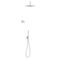 Kit termostático electrónico ducha empotrado 2-vías SHOWER TECHNOLOGY-TRES cromo - 09286564