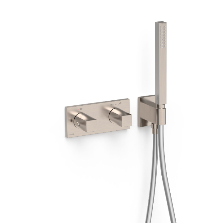 Termostático baño-ducha 2-vías B-SYSTEM acero - 30725201AC 1