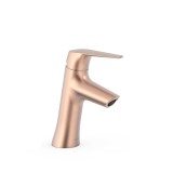 Monomando lavabo inclinado ecoeficiente FUJI-TRES oro rosa mate - 28110402OPM 1
