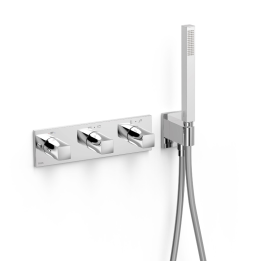 Termostático baño-ducha 4-vías B-SYSTEM cromo - 30725401 1
