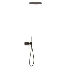 Kit termostático ducha empotrado 2-vías B-SYSTEM negro bronce - 30735206KMB 1