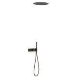 Kit termostático ducha empotrado 2-vías B-SYSTEM negro bronce - 30735206KMB 1