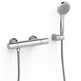 Termostático ducha FLAT-TRES cromo - 19016419 1