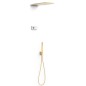 Kit termostático electrónico ducha empotrado 2-vías SHOWER-TECHNOLOGY oro mate - 09286551OM Kit termostático electrónico ducha empotrado 2-vías SHOWER-TECHNOLOGY oro mate - 09286551OM
