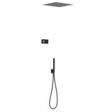 Kit termostático electrónico ducha empotrado 2-vías SHOWER-TECHNOLOGY negro mate - 09288552NM 1