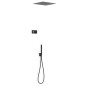 Kit termostático electrónico ducha empotrado 2-vías SHOWER-TECHNOLOGY negro mate - 09288552NM