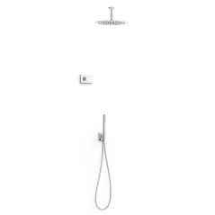 Kit termostático electrónico ducha empotrado 2-vías SHOWER-TECHNOLOGY cromo - 09286567 - Tres