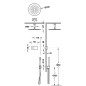 Kit termostático electrónico ducha empotrado 2-vías SHOWER-TECHNOLOGY cromo - 09286567 Kit termostático electrónico ducha empotrado 2-vías SHOWER-TECHNOLOGY cromo - 09286567