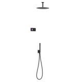 Kit termostático electrónico ducha empotrado 2-vías SHOWER-TECHNOLOGY negro mate - 09288567NM 1