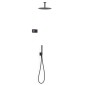 Kit termostático electrónico ducha empotrado 2-vías SHOWER-TECHNOLOGY negro mate - 09288567NM