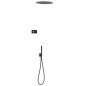 Kit termostático electrónico ducha empotrado 2-vías SHOWER-TECHNOLOGY negro mate - 09288555NM