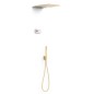 Kit termostático electrónico ducha empotrado 3-vías SHOWER-TECHNOLOGY oro mate - 09286308OM Kit termostático electrónico ducha empotrado 3-vías SHOWER-TECHNOLOGY oro mate - 09286308OM