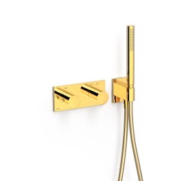 Termostático baño-ducha 2-vías B-SYSTEM oro brillo - 30735201OR 1