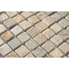 Malla Mosaico Piedra Natural MOS-002 IRIS 2,5x2,5 - Tercocer